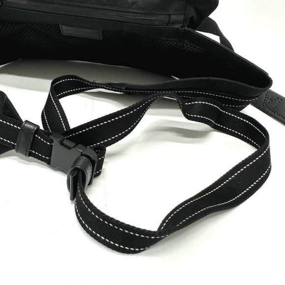 BOTTEGA VENETA body bag bag waist pouch Waist Pouch Nylon Black - Picture 6 of 15